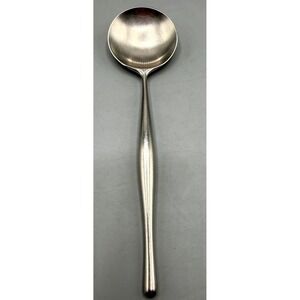 Lauffer Norway Design 9 Round Bowl Soup Spoon 18/8 Stainless Don Wallance-B